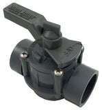 Jandy 3407 Pool Diverter Valve, 1.5"to2" SPG Position Seal, 2-Port, Space Saver