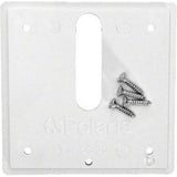 Jandy Zodiac MJ6300 MiniJet Cover Plate w/ Screws - White