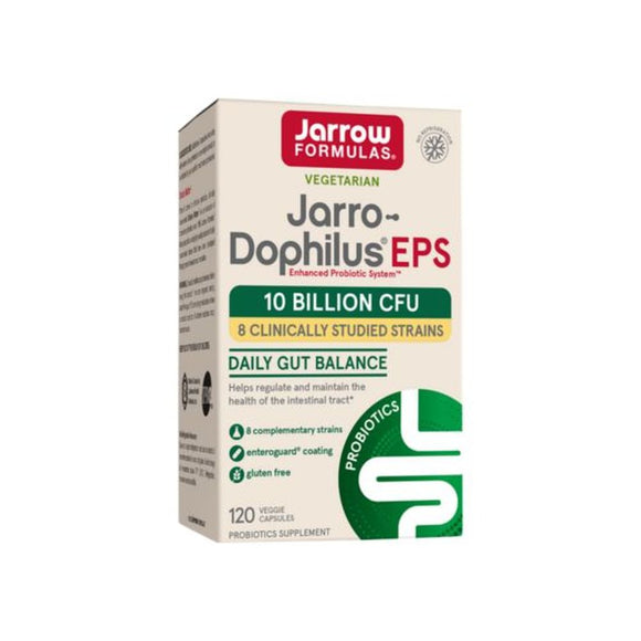 Jarro-Dophilus EPS - Probiotic for Digestive & Immune Wellness (120 Vegan Caps)