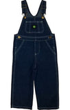 John Deere JFBV061N3C65 Toddler Boys' Cotton Denim Overalls Zip Front, 4T