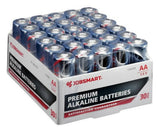 JobSmart 7151-30S AA Premium Alkaline Batteries 1.5V Performance, 30-Pack