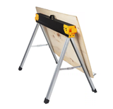 JobSmart JS2103123 1,100 lb Capacity Folding Sawhorses, 41.3 in x 23.3 in, 2-Pk