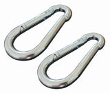 JobSmart Carbon Steel Spring Link 3/8 in. for Ropes, Chains & Straps Count of 2