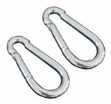 JobSmart Carbon Steel Spring Link 3/8 in. for Ropes, Chains & Straps Count of 2