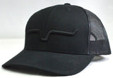 Kimes Ranch S22-23202023 Unisex Weekly Trucker Hat, Black, One Size Fits Most