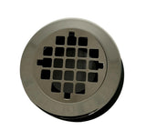 Kohler 9132-CP 4-3/8-Inch Round Solid Brass Shower Drain Polished Chrome