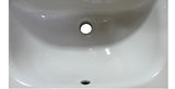 Kohler K-2005-0 Kingston 16" Wall Mounted Bathroom Sink with Overflow White