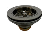 Kohler K-8801-SN Duostrainer Kitchen Sink Strainer Vibrant Polished Nickel