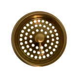 Kohler K-8803-2MB Duostrainer Kitchen Sink Basket Strainer Brushed Modern Brass