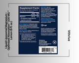 Liquid Liposomal Magnesium - Optimized Absorption - 100 MG “ Lemon (6 fl. oz.)