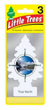 Little TreesU3S-37146True North Scent Hanging Air Fresheners for Car & Home, 3-Pack
