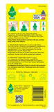 Little TreesU3S-37146True North Scent Hanging Air Fresheners for Car & Home, 3-Pack