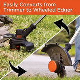 Black & Decker LST522  20V MAX Lithium Ion 12 Inch 2-Speed String Trimmer/Edger