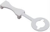 Magic Plastics 0306-25A Valve Lock 2-1/2" Gate Valve with Eyelet, Magic Snap