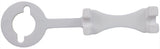 Magic Plastics 0306-25A Valve Lock 2-1/2" Gate Valve with Eyelet, Magic Snap