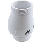 Magic 0823-20RT 2" Fine Threaded 0.5"LB Check Valve - White