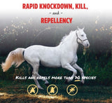 Manna Pro 1000183 Rapid Knockdown Fly Repellent Spray for Horses and Dogs-1 gal.