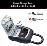 Master Lock 5400DHC Portable Key Storage Security Lock for Door Knob - 3-1/4 in.