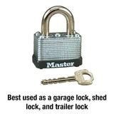 Lock with Key, 1-1/2in. Wide