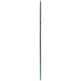 1/2 in. x 44 in. Matte Black Metal Single-Twist Baluster