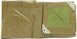 JobSmart MDBG1216 12 ft. x 16 ft. Poly Tarp Reversible, Brown/Green, Medium-Duty