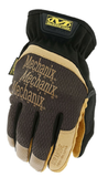 Mechanix Wear LFF-75-010 Durahide Leather FastFit Work Gloves, Black, XL, 1 Pair