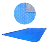 Midwest Canvas MW1632EHVY 16' x 32' Solar Cover - Blue/Clear