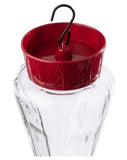 More Birds 38135 Royal Hummingbird Feeder with Built-in Ant Moat, 28 oz. Capacity