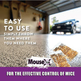 MouseX 620212 Non-Toxic Rodent Killer Throw Packs Against All Species of Rats and Mice, 12 oz./ Box