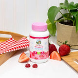 Strawberry-Flavored Multivitamin Gummies for Women - 60 Count