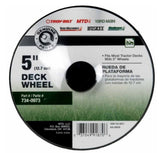 MTD OEM-734-0973 Replacement 5-inch Lawn Mower Wheel for Mtd Mowers