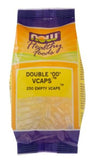 Double "00" Empty Capsules (250 Vegetarian Capsules)