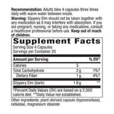 Slippery Elm Bark - Comforting Emollient - 1,600 MG (100 Capsules)