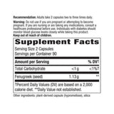 Fenugreek Seed - Classic Lactation Aid (180 Vegan Capsules)