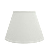 13 in. x 9.5 in. Off White Hardback Empire Lamp Shade