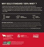 GOLD STANDARD 100% WHEY Protein Powder - Vanilla Ice Cream (2 lbs./29 Servings)