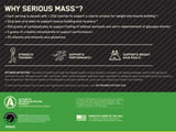 SERIOUS MASS - High-Protein Weight Gain Powder - Vanilla - 6 lbs./8 Servings