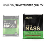 SERIOUS MASS - High-Protein Weight Gain Powder - Chocolate - 12 lbs./16 Servings