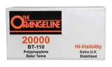 Orangeline 20,000 ft. Orange Polypropylene Baler Twine, 110 lb. Tensile Strength