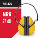 Oregon 563475-21 Comfortable Hearting Protection Earmuffs, Adjustable Fit