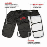 Oregon Protective Chainsaw Chaps 8 Layers of Breathable Warp Knit Protection