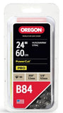 Oregon B84-21 Full Chisel PowerCut Chainsaw Chain - 24 in. 84 Drive Link