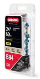 Oregon B84-21 Full Chisel PowerCut Chainsaw Chain - 24 in. 84 Drive Link