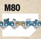 Oregon M80-21 SpeedCut Semi-chisel Chainsaw Chain- 20 in. 80 Drive Link