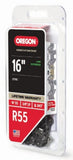 Oregon R55-21 AdvanceCut Chainsaw Chain, 16 in. 55 Link, Fits Stihl models