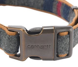 Carhartt P000046190104 Adjustable Nylon Duck Blanket Stripe Dog Collar, Large