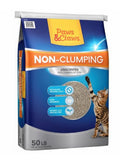 Paws & Claws PAWS&CLAWS-50B Non-Clumping Clay Unscented Cat Litter, 50 lbs. Bag