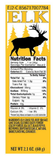 Pearson Ranch Jerky EH1-C -CAD Elk Hickory Snack Stick, 1-Pc