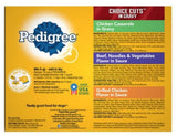 Pedigree Adult Chicken, Beef, Pasta and Vegetables in Gravy Wet Dog, 18 Pouch