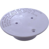 Pentair 08417-0005 Adjustable Floor Inlet Cover Plate, White